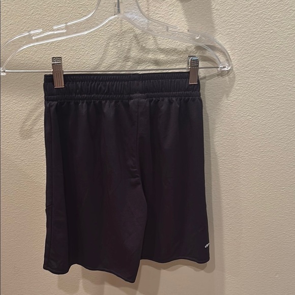 Adidas Dark Black Kids Sports Shorts - Picture 5 of 9